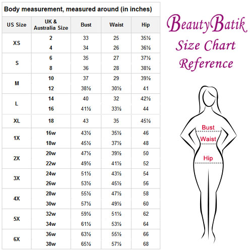 Pajamagram Size Chart