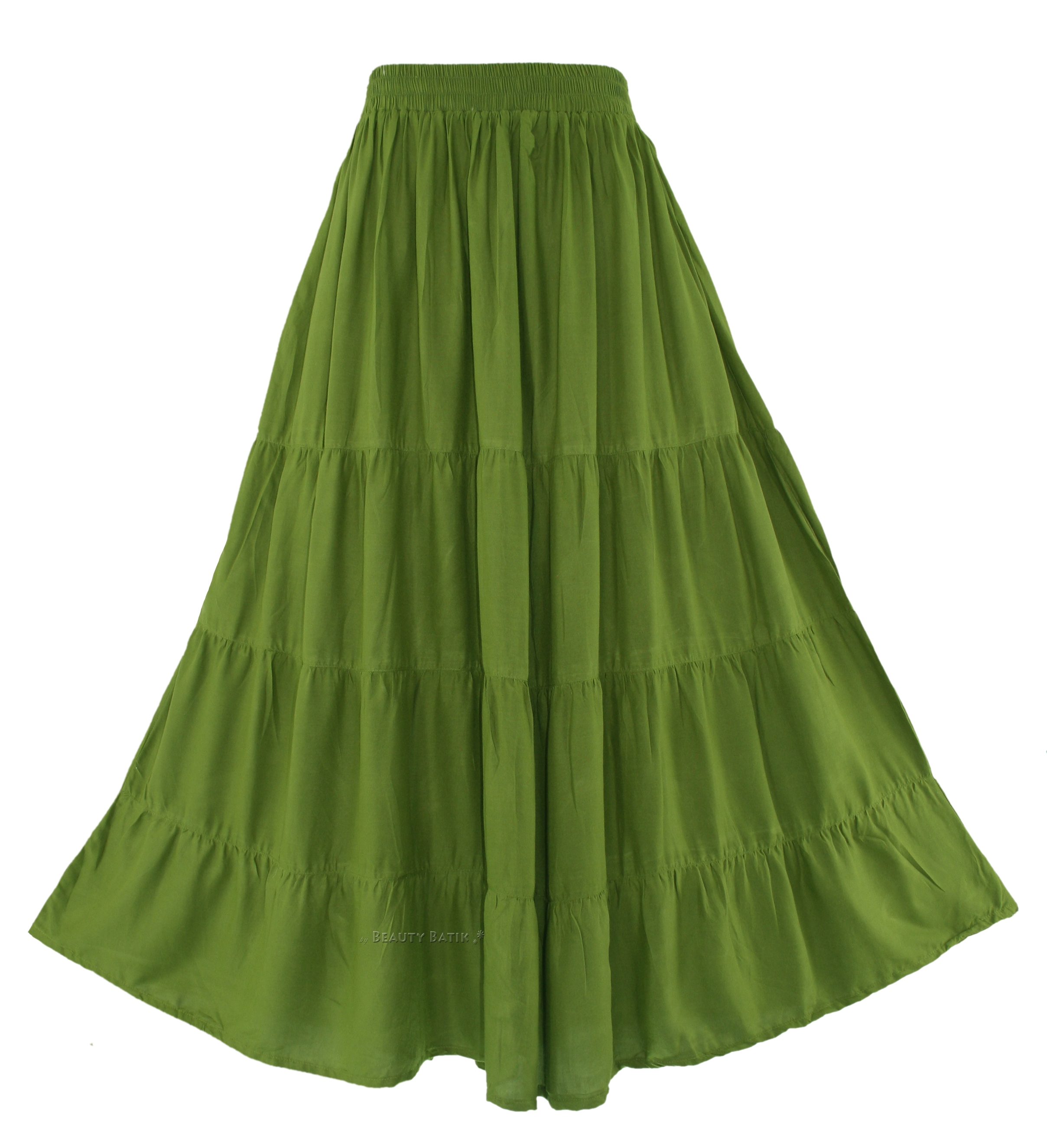 green maxi shirt