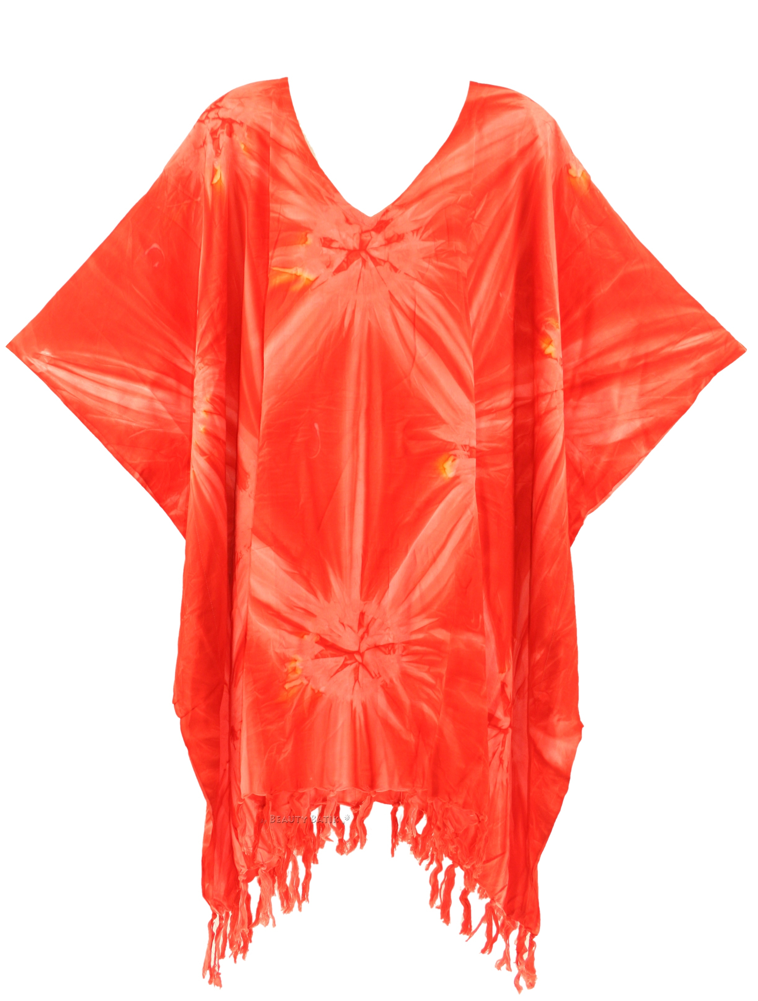 Women BOHO HIPPIE Tie Dye Plus Size Tunic Blouse Kaftan Top 1X 2X 3X 4X
