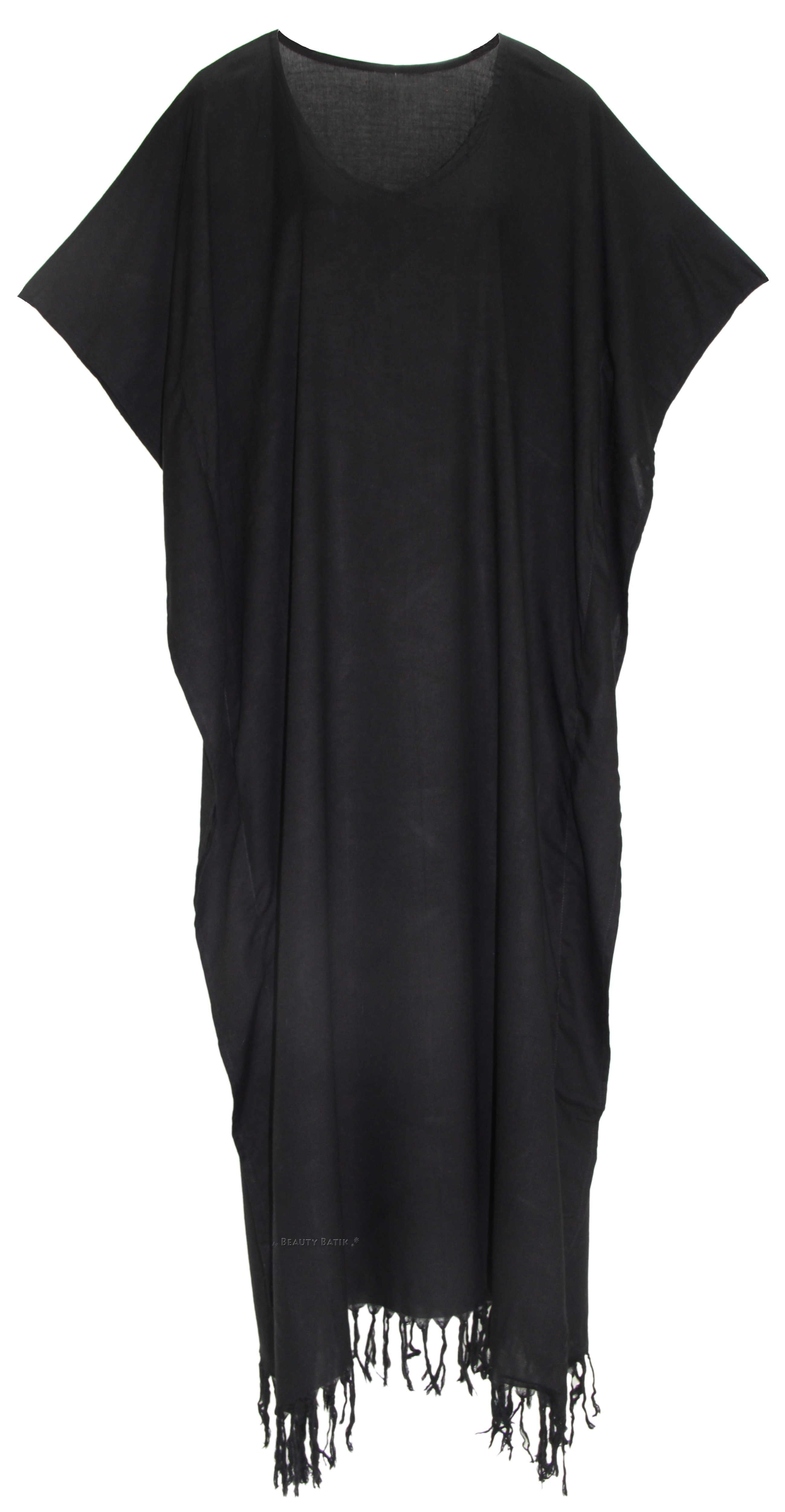 plus size black kaftan